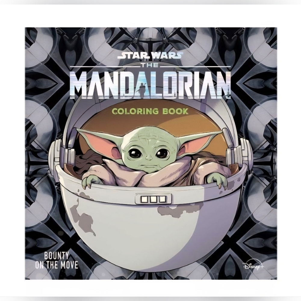 Star Wars The Mandalorian  Bounty on the Move  Coloring Book  Paperback 2022 New